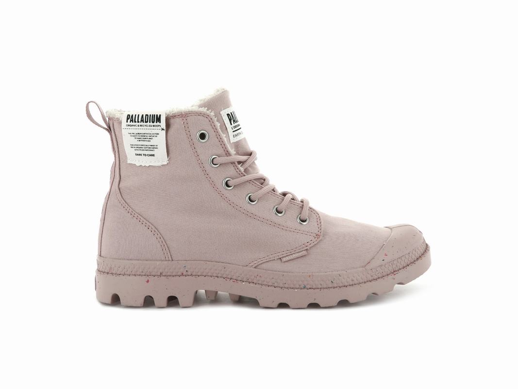 Palladium Pampa Earth Women's Boots Rose (ZVJG62784)